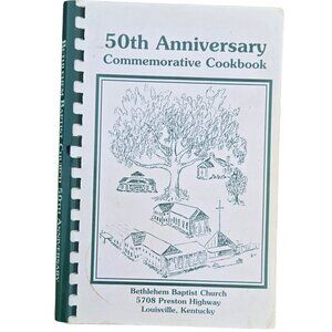 Bethlehem Baptist Church Cookbook Louisville Kentucky 1998 Recipe Book AS IS
